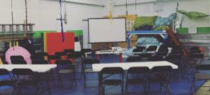 sensory gym during a parent meeting