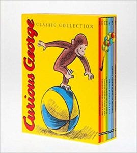 Curious George book set