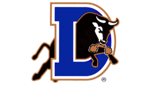 Duham Bulls Logo for minor league baseball