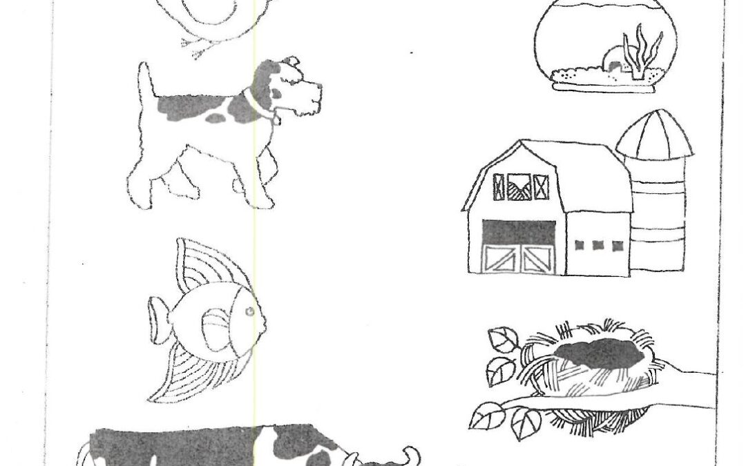 2MatchAnimalstoHouse