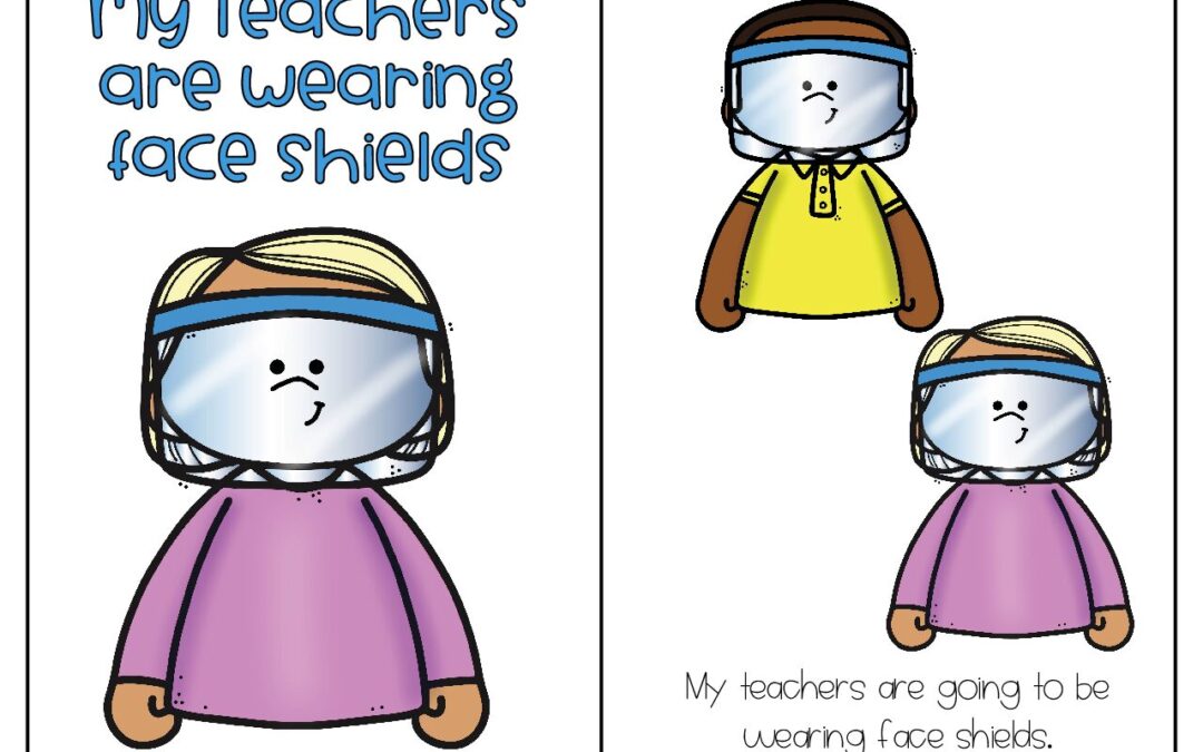 Teacher Wearing Face Shield