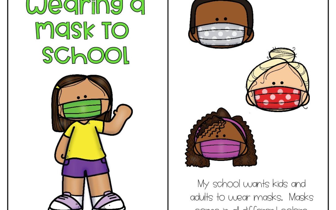 wearing a mask to school