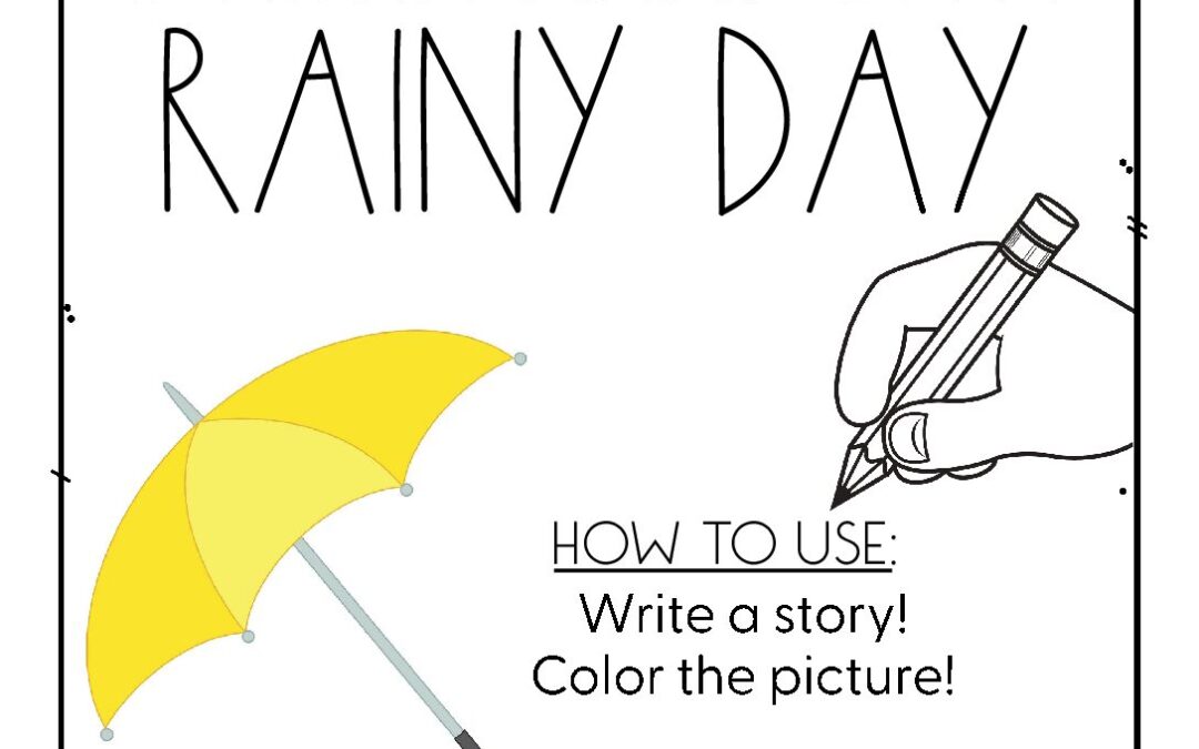 Rainy Day – Sentence Workbook