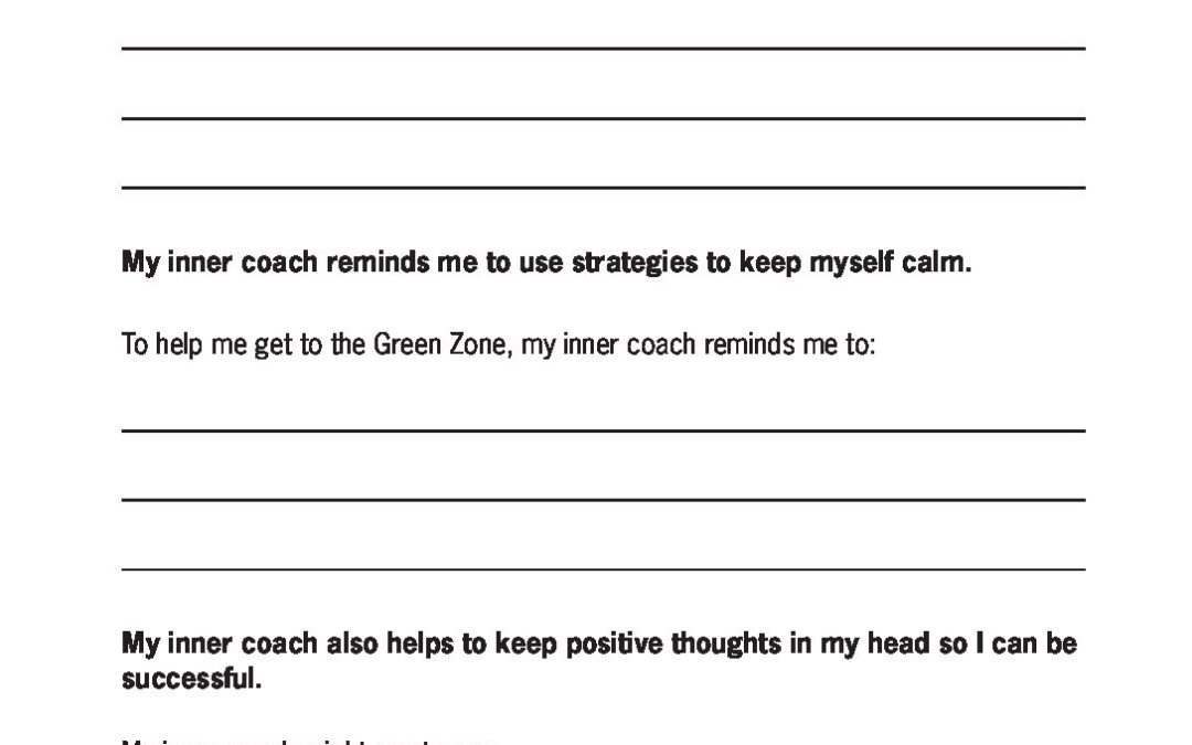2. Inner Coach Worksheet
