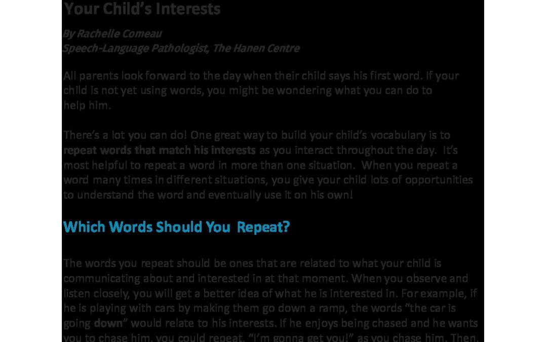 Tips to Build Vocabulary