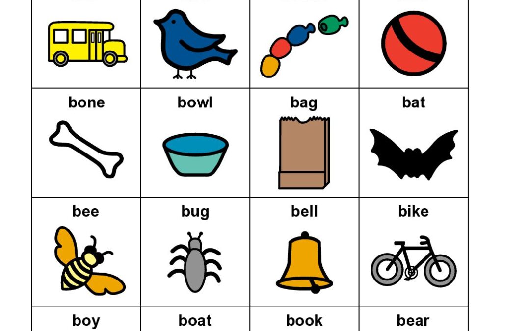 words starting with b speech therapy