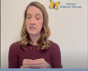 Dr. Sarah Johnson explaining infant development