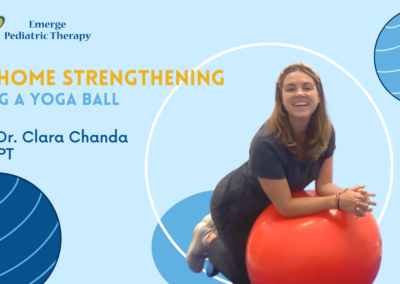 Muscle Strengthening for Children Using a Yoga Ball
