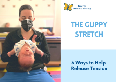 El estiramiento Guppy para la tensión infantil