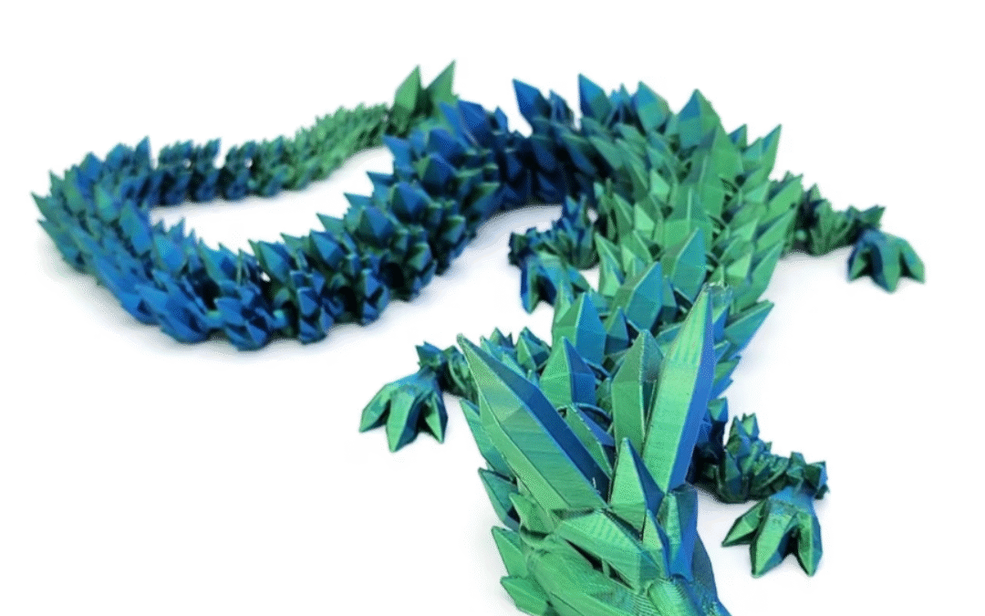 3D dragon fidget
