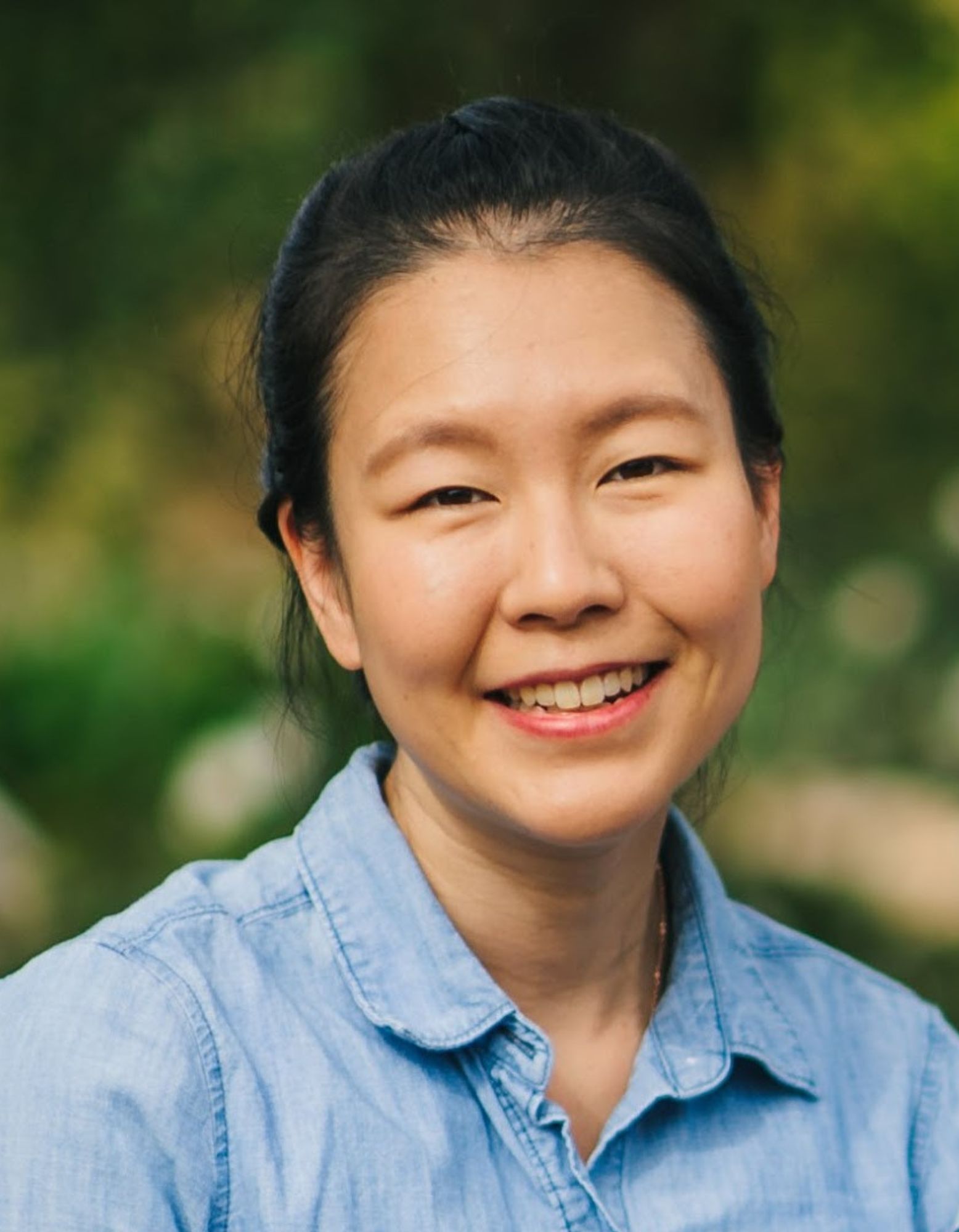 Occupational Therapist Andrew Klein inside a tunnel swing in the sensory gym